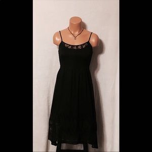 Mudd spaghetti strap black dress